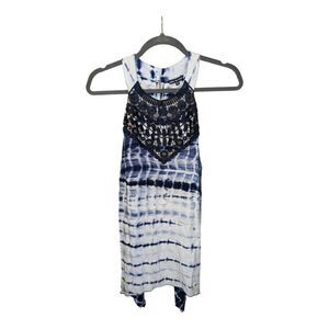 Unique Spectrum Sleeveless Dress Tie Dye